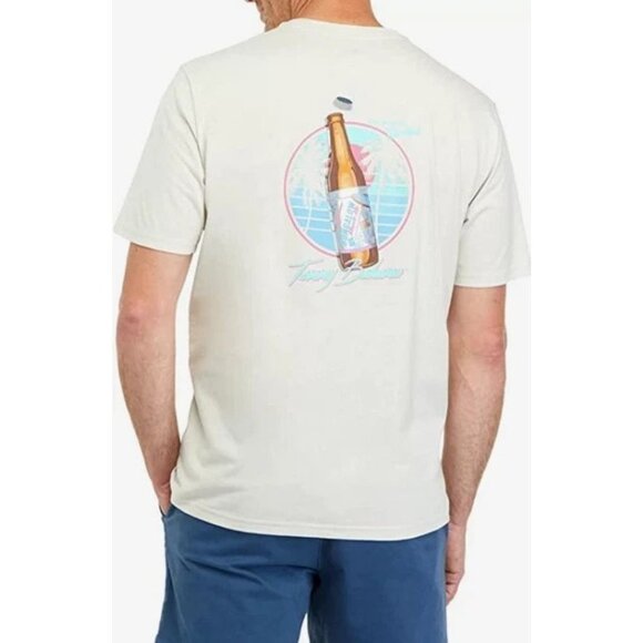Tommy Bahama Other - Tommy Bahama Two Second Workout T-Shirt Men’s Small Oatmeal Short Sleeve Tee